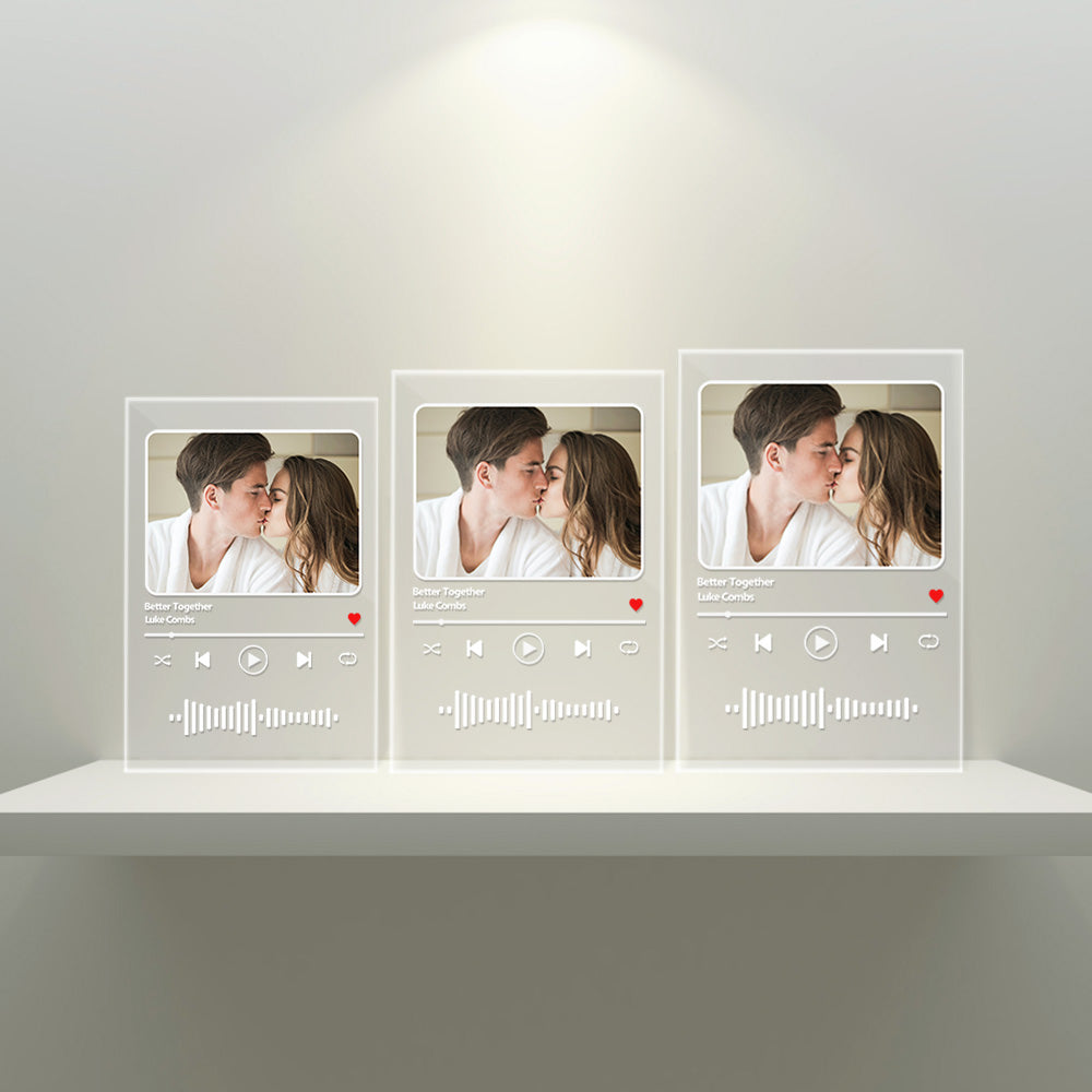 Scannable Code Acrylic Night Light