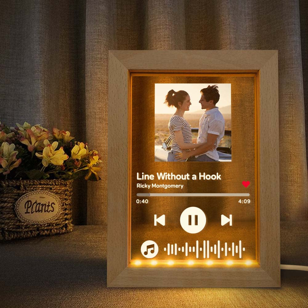 Scannable Music Frame Night Light