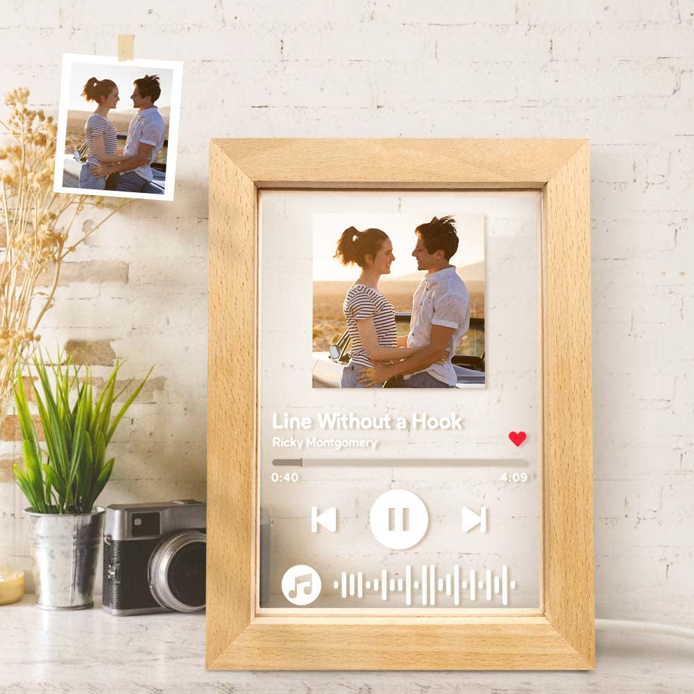 Scannable Music Frame Night Light