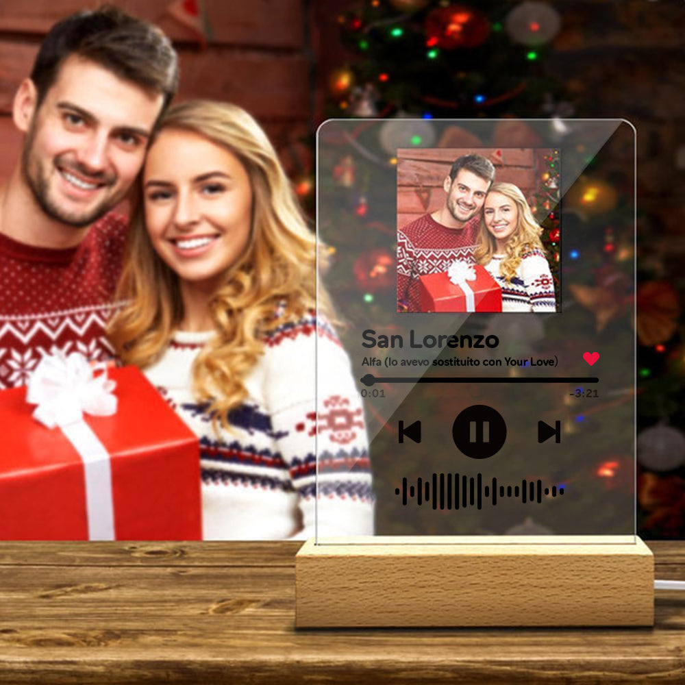 Scannable Music Plaque Night Light