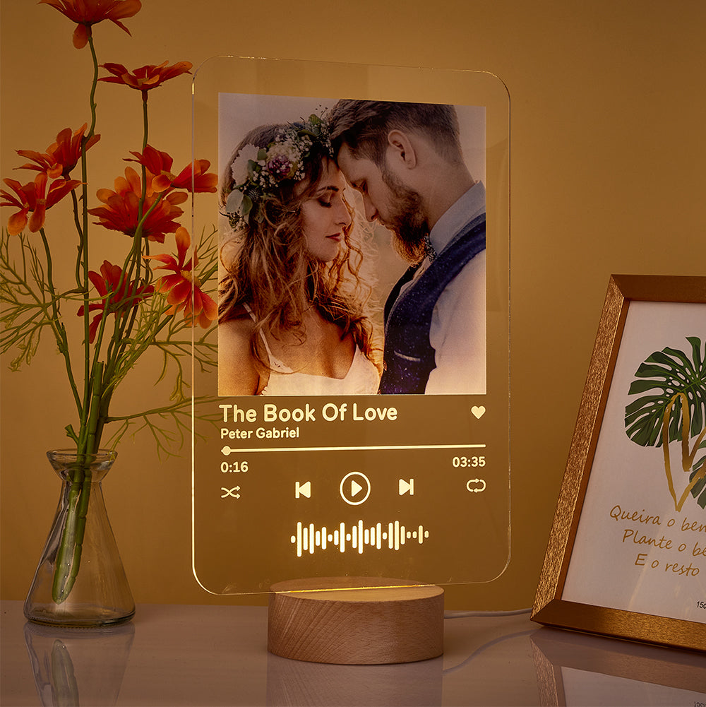 Scannable Music Code Night Light